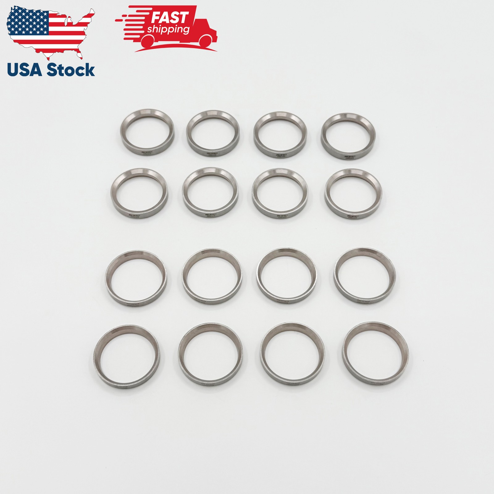 16x Seat Valve Inlet + Exhaust For Isuzu NRR NQR NPR-HD 4HK1 5.2L 04-07 OEM