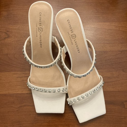 専用★美品Chinese Laundry★ベージュ ハイヒール Chinese Laundry Los Angeles Women's Heels Off-White Size 9.5