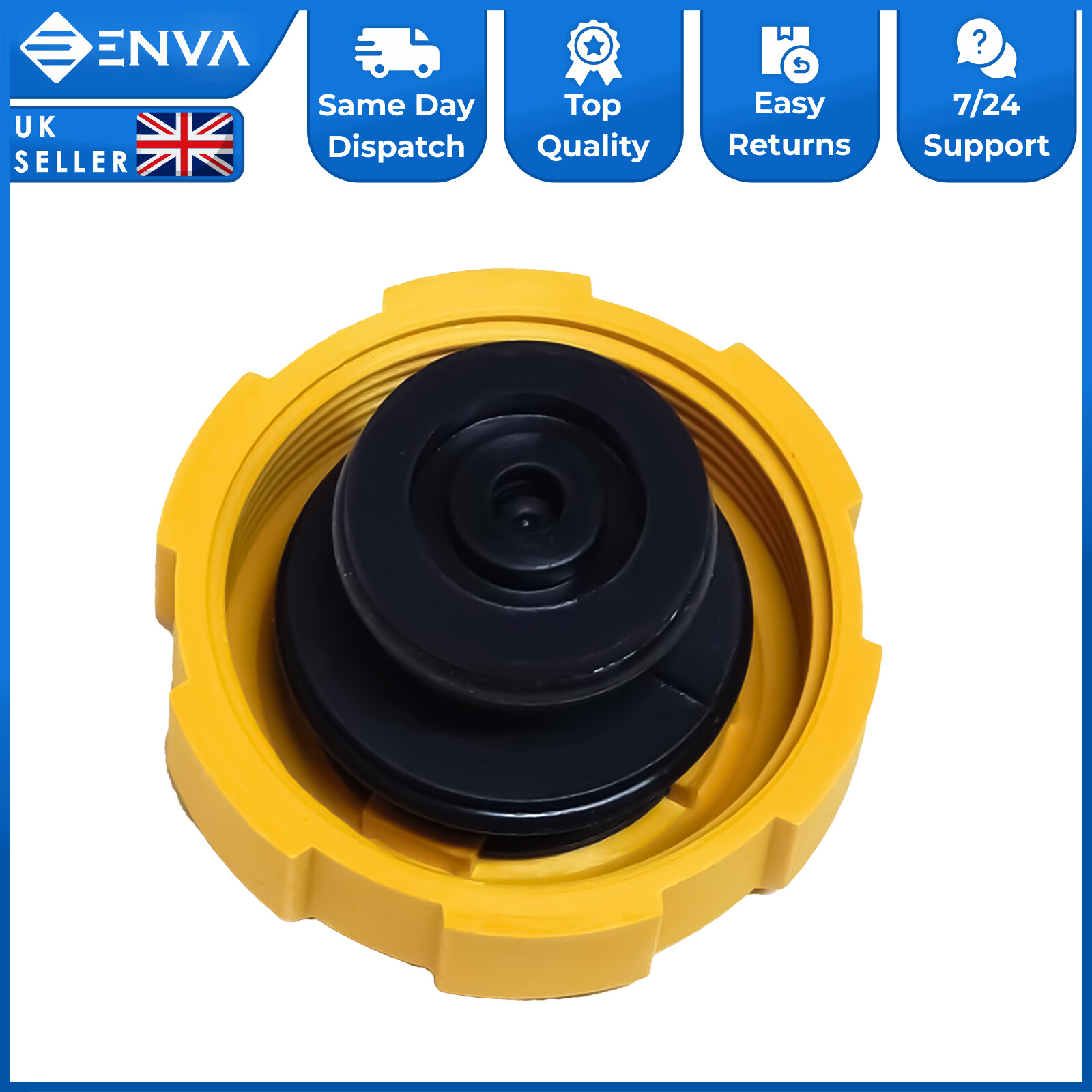 Radiator Coolant Expansion Tank Cap for Opel Astra F-G-H Corsa D Meriva 1304677