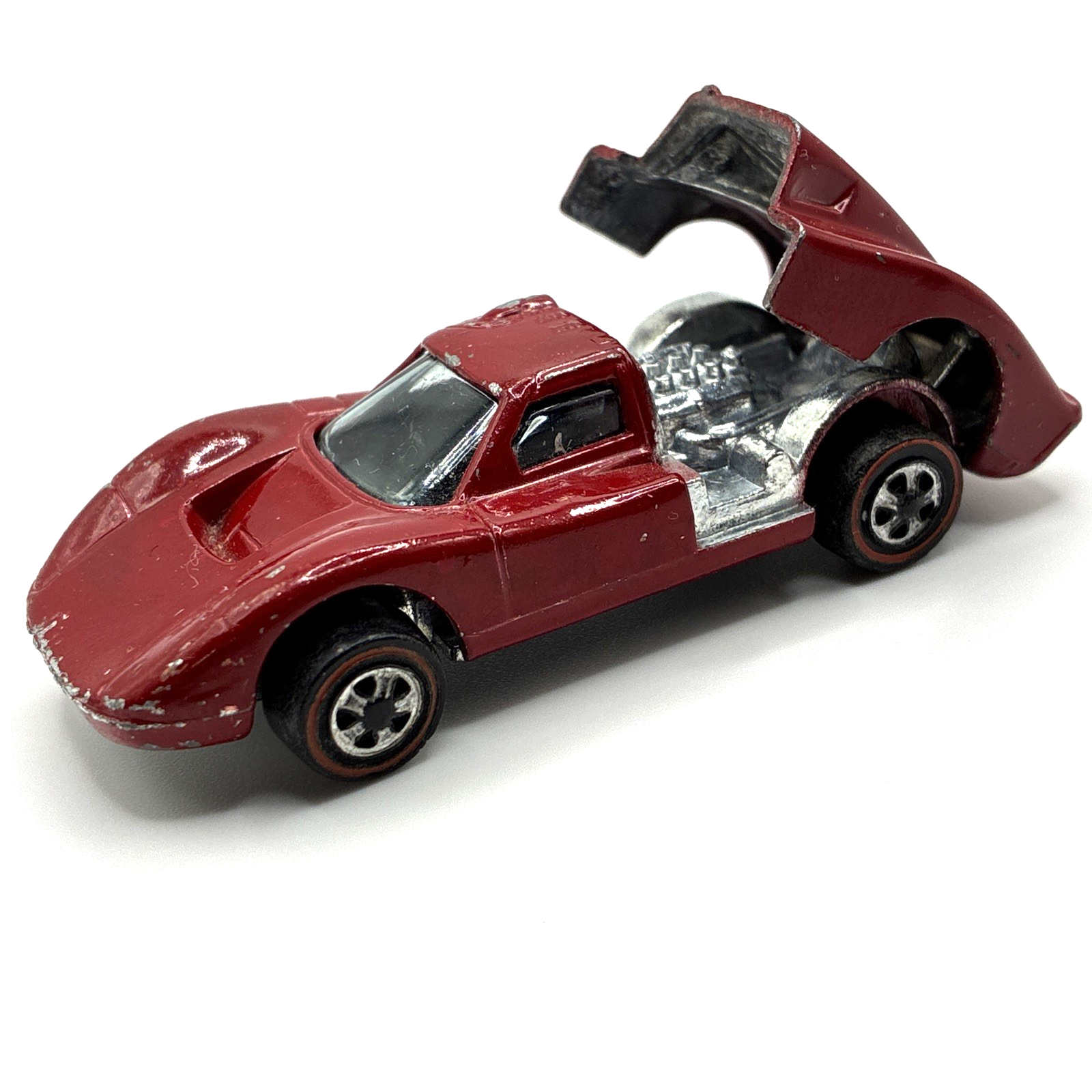 Hot Wheels Redline Ford MK. IV (Mark IV) 1968/1969 Red Enamel