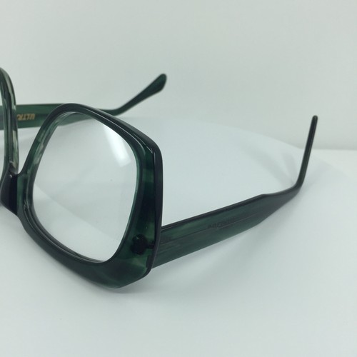 Pre-owned Goliath Ii Eyeglasses Ultra  2 C. Translucent Green 62-20mm Holland In Clear Demo Lenses