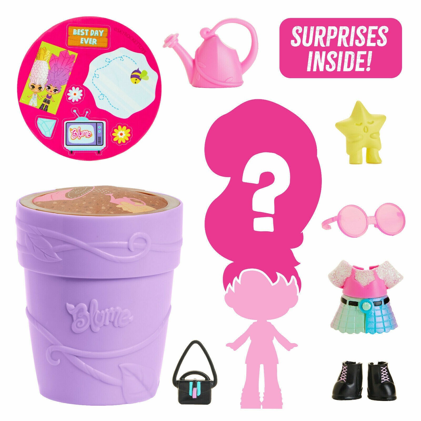 2 Pack-  Blume Dolls Surprise Doll Blind Pack Series 1 Discover 10+ surprises