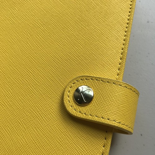 Kikki K Large A5 Planner Yellow Retired Rare