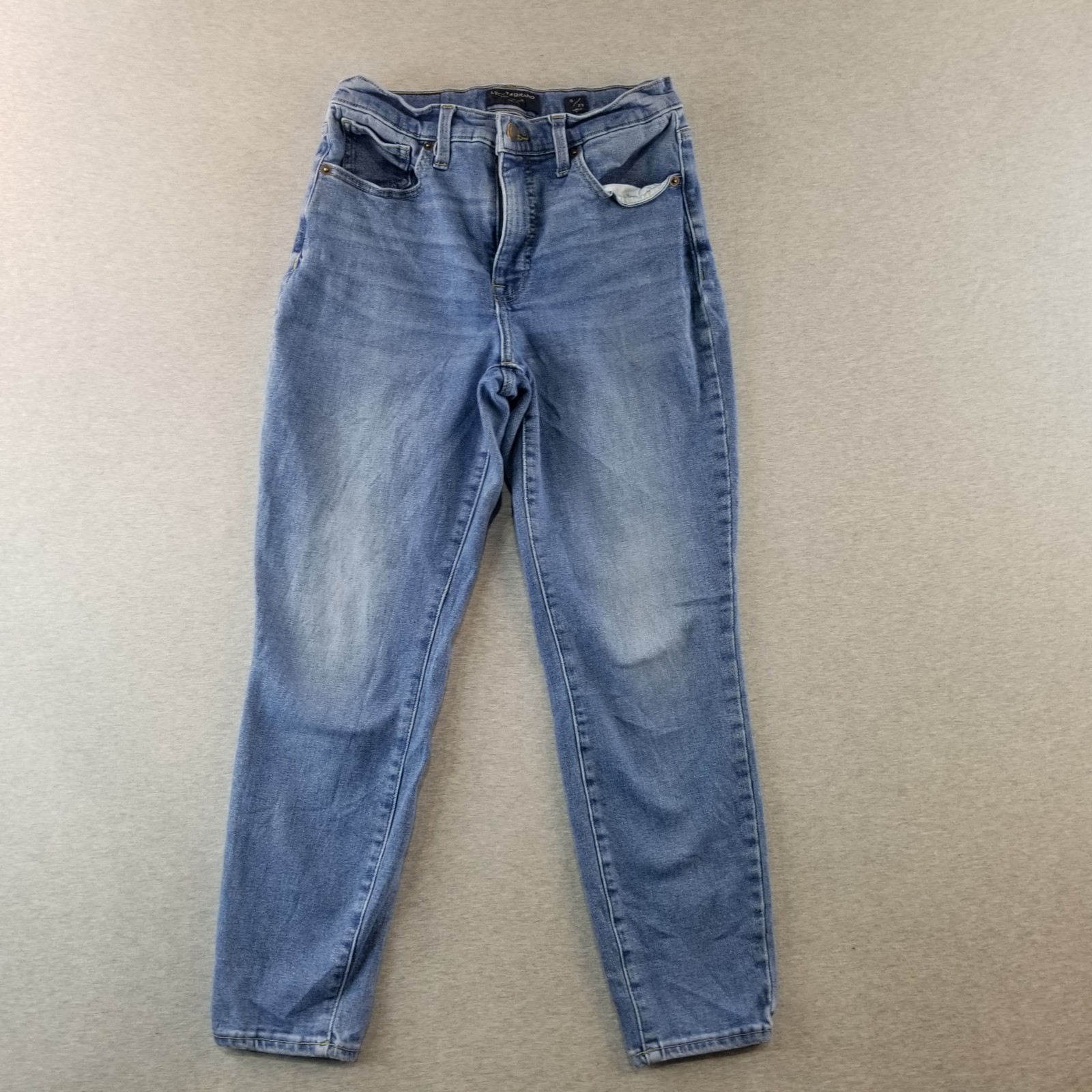 American Eagle Jeans Womens Sz 8S VTG Artist Super Stretch MedWash Normcore Cute