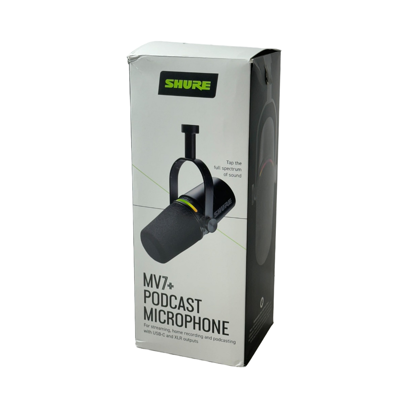 Shure MV7+ Podcast Microphone Enhanced Auto Level Audio