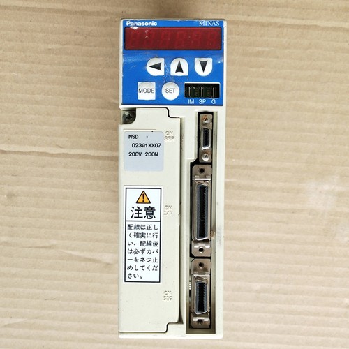 MSD023A1XX07 Used For Panasonic AC servo driver Free MSD023A1XX07 Used For Panasonic AC servo driver Free
