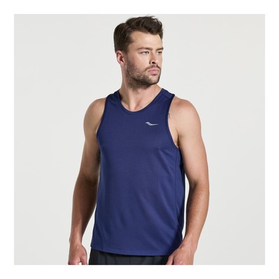 Saucony Men Секундомер Singlet Sodalite M Clothing