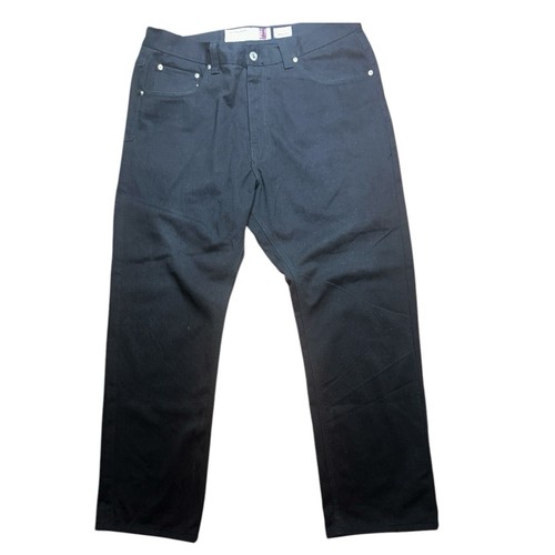 PJ Mark Men's Black Denim Straight Leg Jeans 40 x 32 5