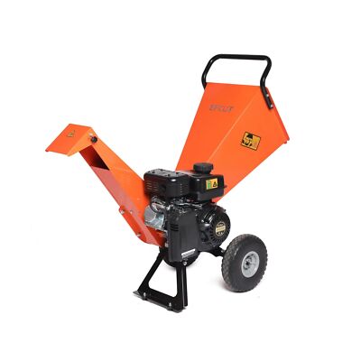 Wood Chipper Shredder Mulcher 7HP Gas Powered Heavy Duty Compact Design 3'' In...
