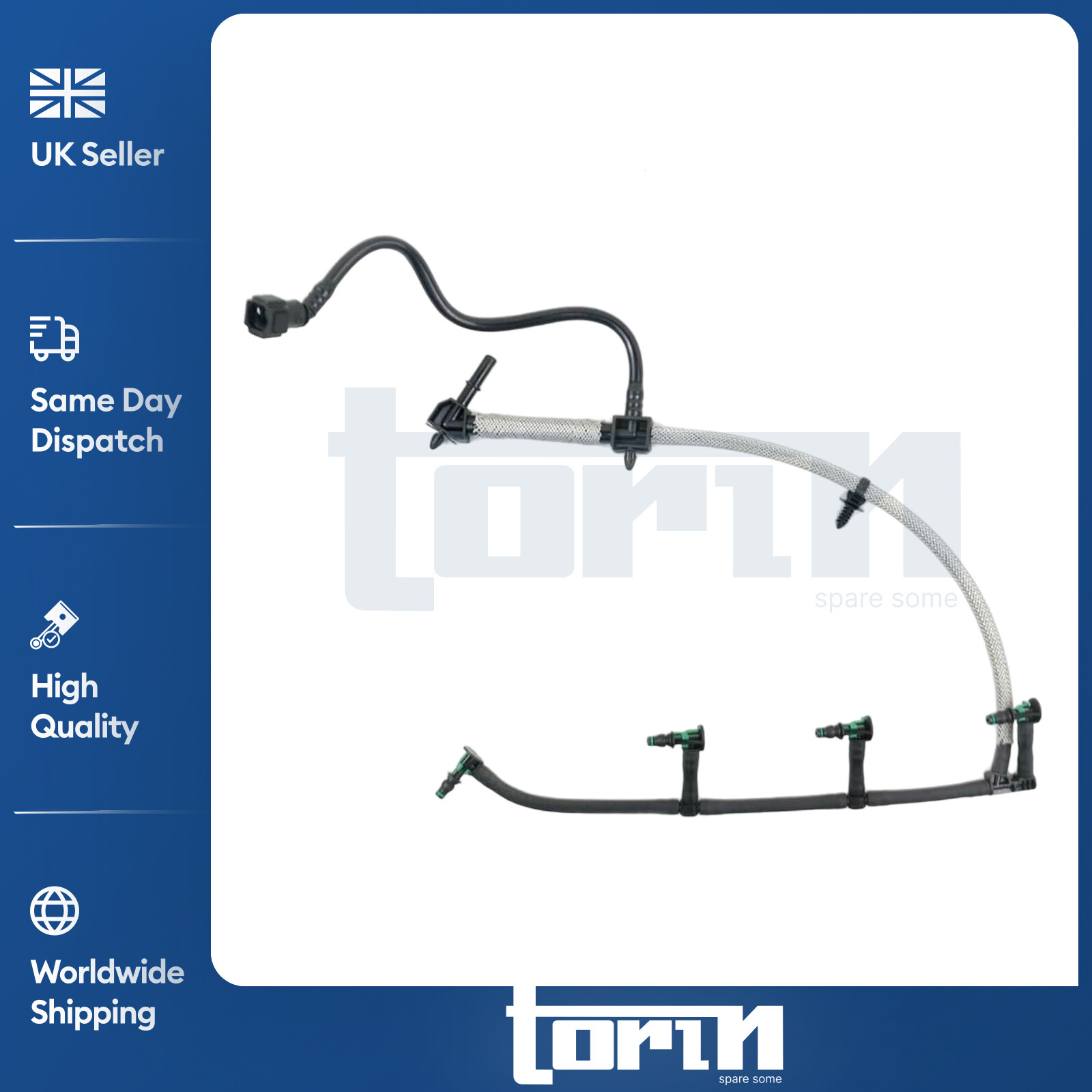 FOR FORD TRANSIT MK7 MK8 2.2 RWD Fuel Return Leak Off Pipe 1761932 BK3Q9K022AG