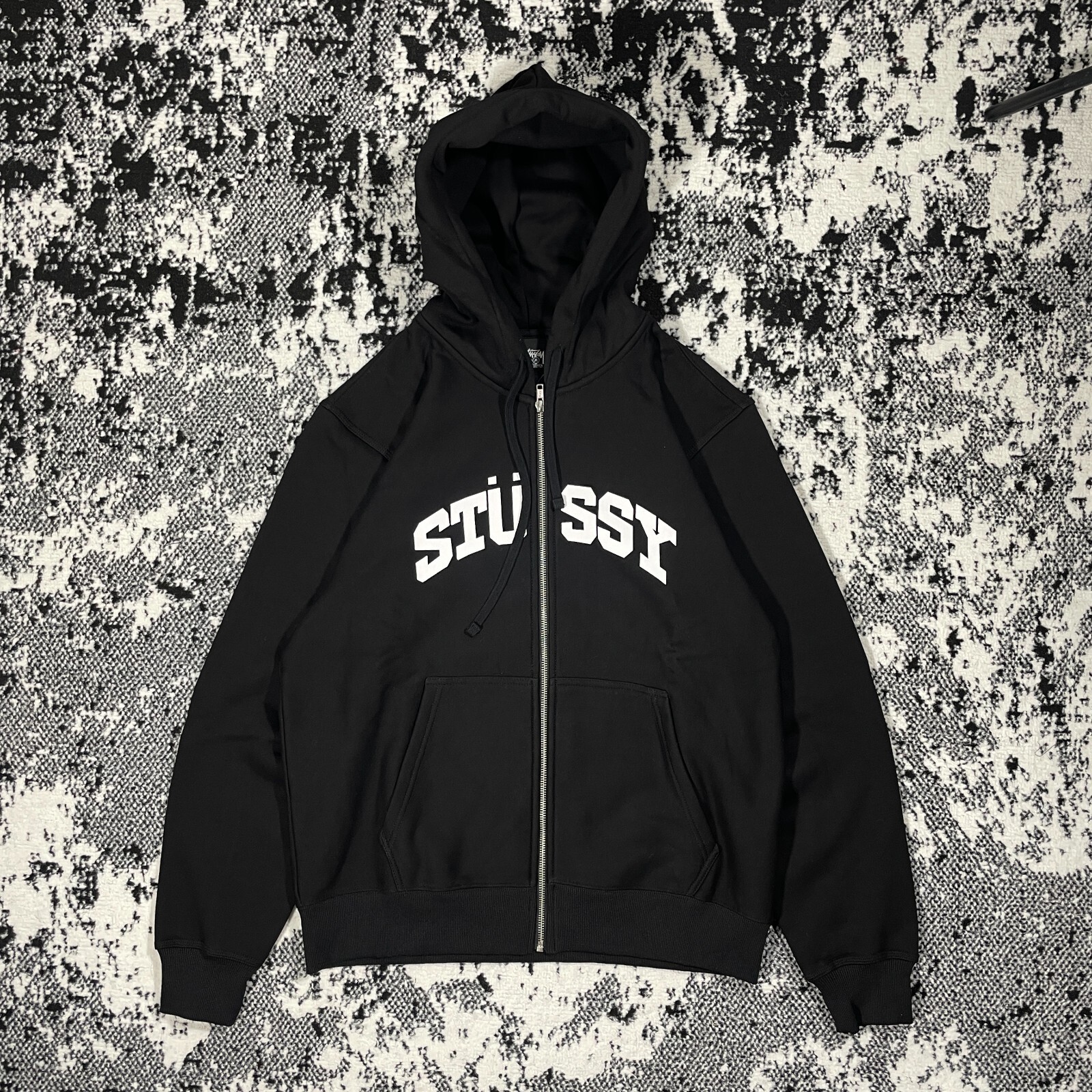 BRAND NEW STUSSY BLOCK SPORT ZIP HOODIE - XLARGE | eBay