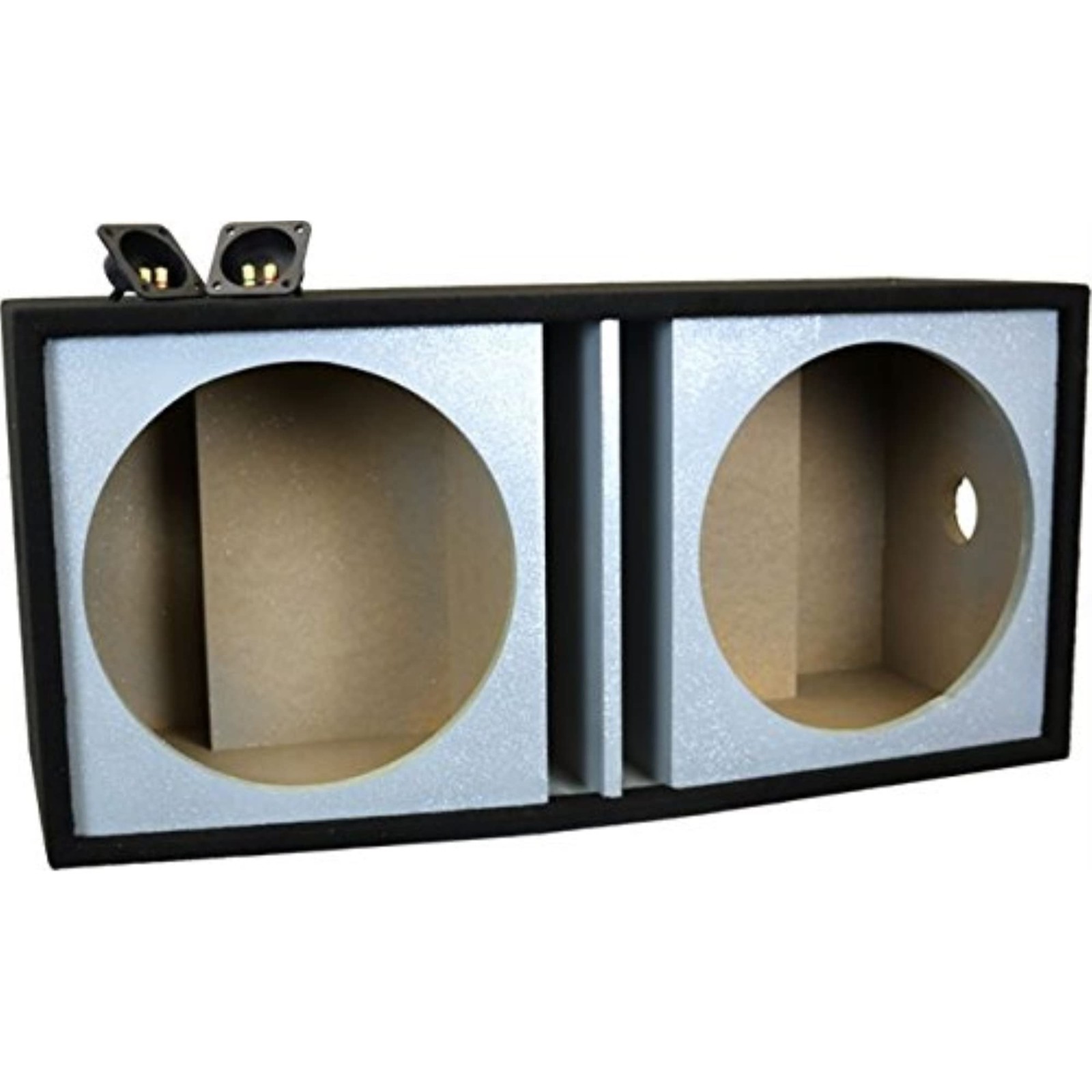DEEJAY LED 2X15ROUND Double 15 Inch Vented Empty Box