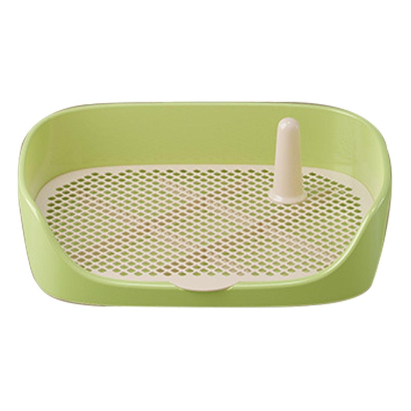 Portable Training Toilet for S/M Dogs/Cats, Holder Tray Indoor Mesh Litter Box