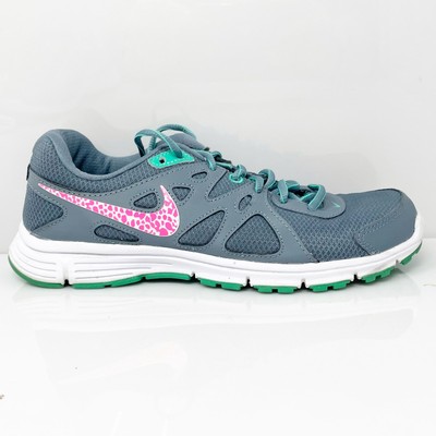 

Nike Womens Revolution 2 554902-409 Синие кроссовки для бега, размер 8, Синий, Revolution 2