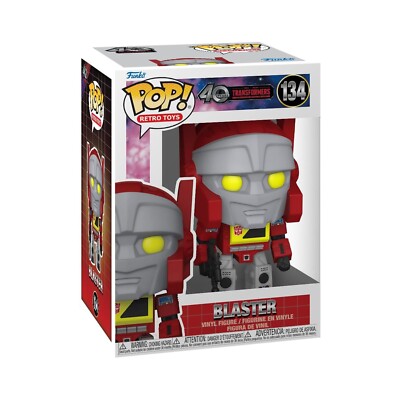 Funko Transformers POP Retro Toys Blaster Vinyl Figure NEW IN STOCK