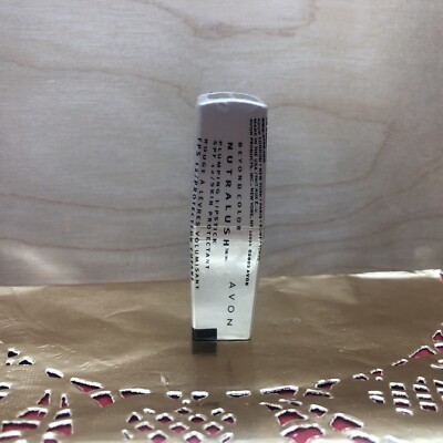 Avon Beyond Color  Nutralush Plumping Lipstick Bare  SPF 12  Sealed