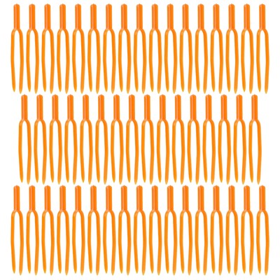 100Pcs Strawberry Planting Fork Gardening Plant Fixing Dig Clips Plastic 65mm