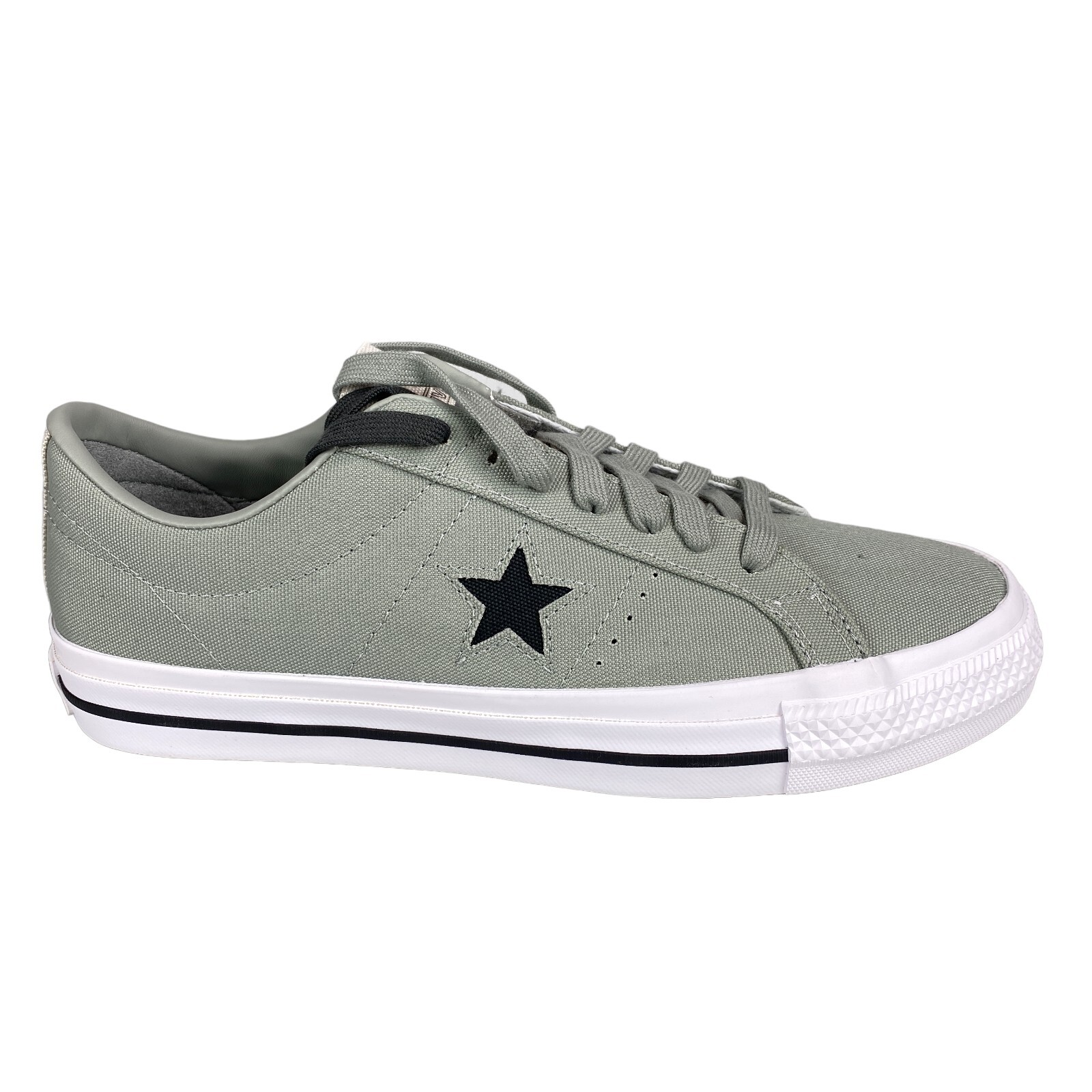 

Обувь Converse CONS One Star Pro Ox Skate Shoe Slate Sage 172634C (размер 8,5), Серый