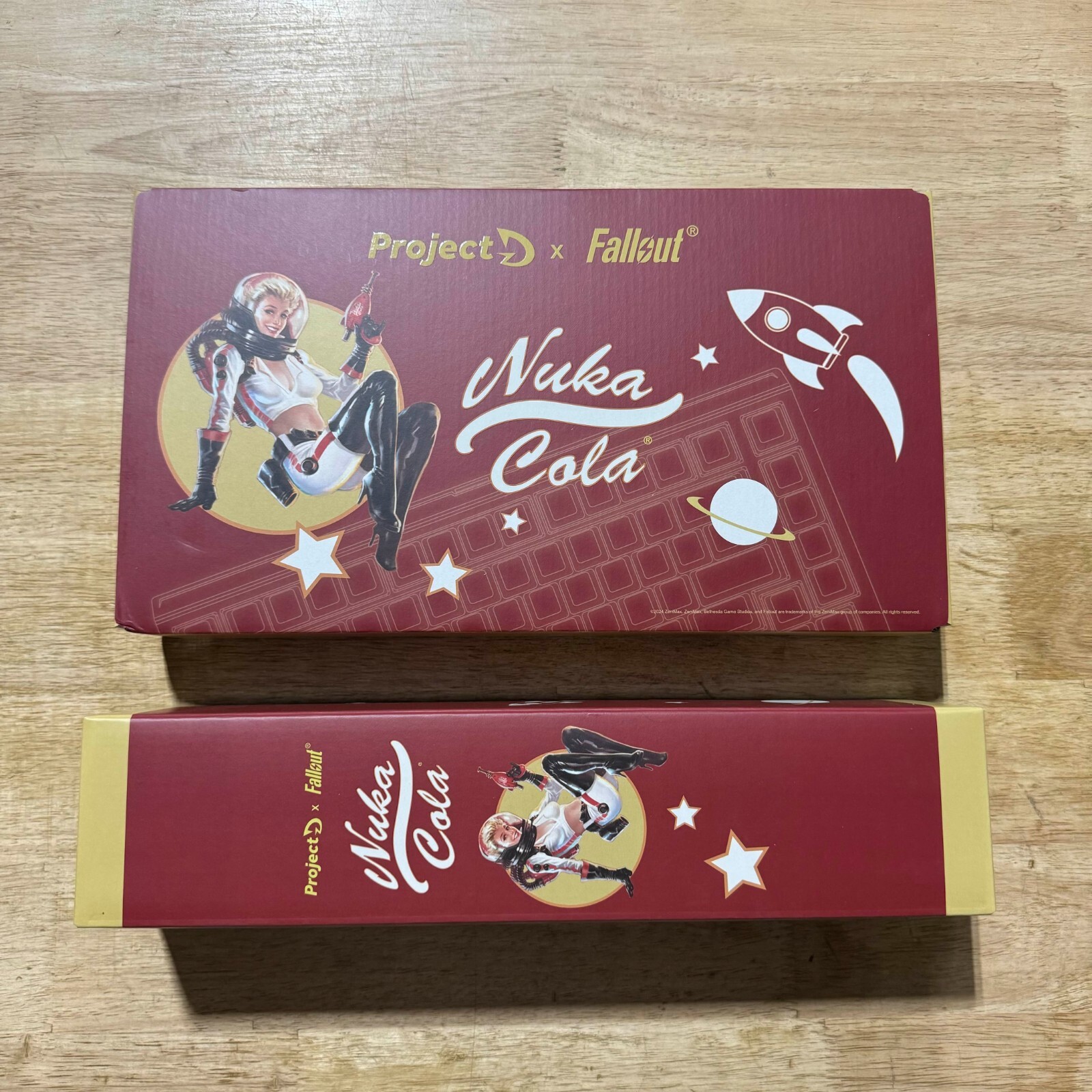 Project D x Fallout Nuka Cola キーボードセット Bethesda x Ducky Tinker 75 Fallout Nuka Cola ProjectD Keyboard
