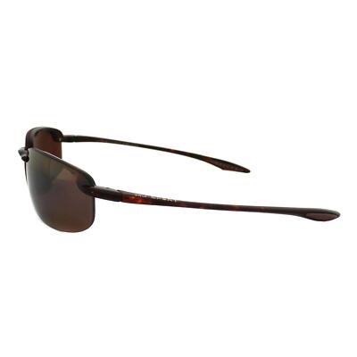 Pre-owned Maui Jim Sunglasses Hookipa Readers H807-1015 Tortoise Bronze Polarized +1.5 In Brown