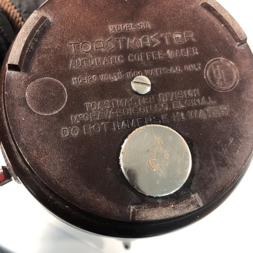 Toastmaster 501 Coffee Percolator Electric VIntage Stainless Steel Coffee Maker