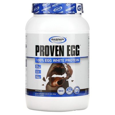 Proven Egg, 100% белок яичного белка, шоколад, 2 фунта (900 г)