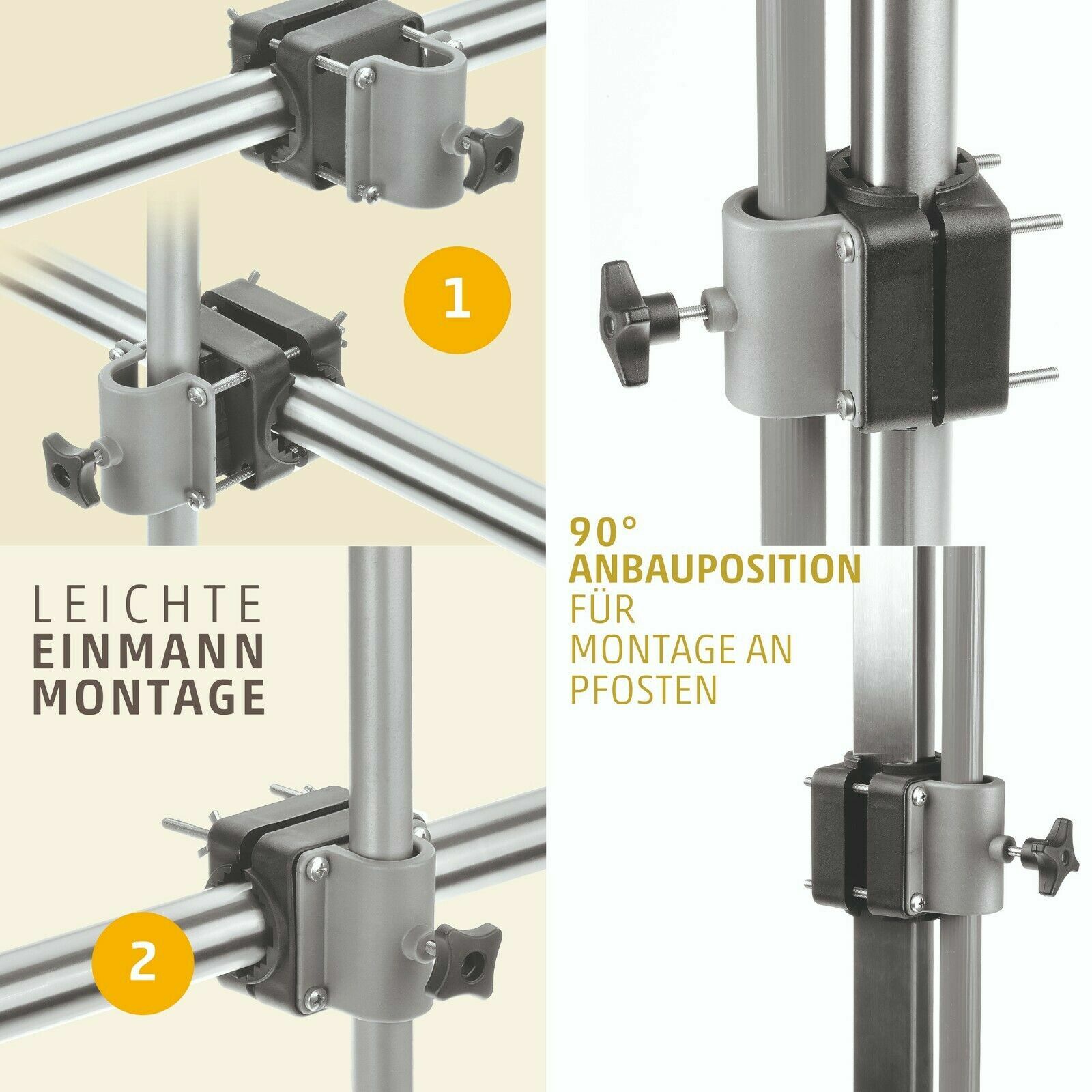 GANCIO DOPPIO Accoppiatore Supporto Per AMERICANA 35mm Luci Fari Teatro