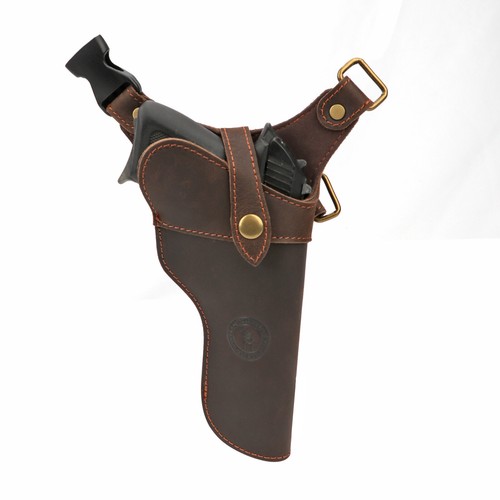 TOURBON 38/9mm/357 Ammo Sling Shoulder Strap Chest Underarm Holster Pistol Carry