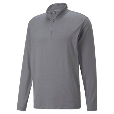 

Puma Cloudspun Grylbl Mock Neck Long Sleeve Quarter Zip Sweater Mens Grey Casual, Puma Cloudspun Grylbl Mock Neck Long Sleeve Quarter Zip Sweater