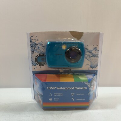Polaroid IS048 Teal Waterproof 16MP Digital Portable Handheld Action Camera