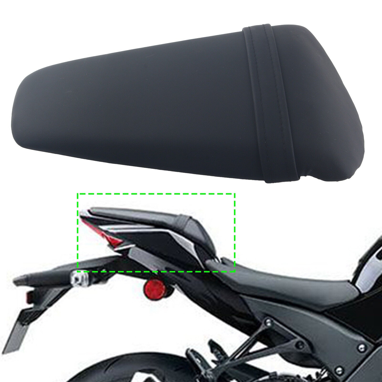 Rear Passenger Pillion Seat Fit For Kawasaki Ninja ZX10R ZX-10R 10