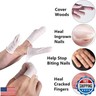 BTYMS 400 Count Latex Finger Cots Small Fingertip Gloves Disposable Finger Rubber Tips Protector Anti-Static