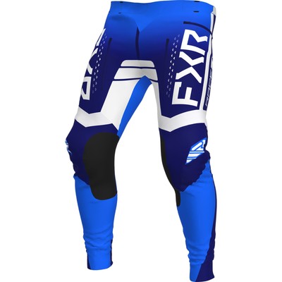 FXR Contender MX Pants Stretch Fabric Slim Fit Ventilated Durable Navy/Blue