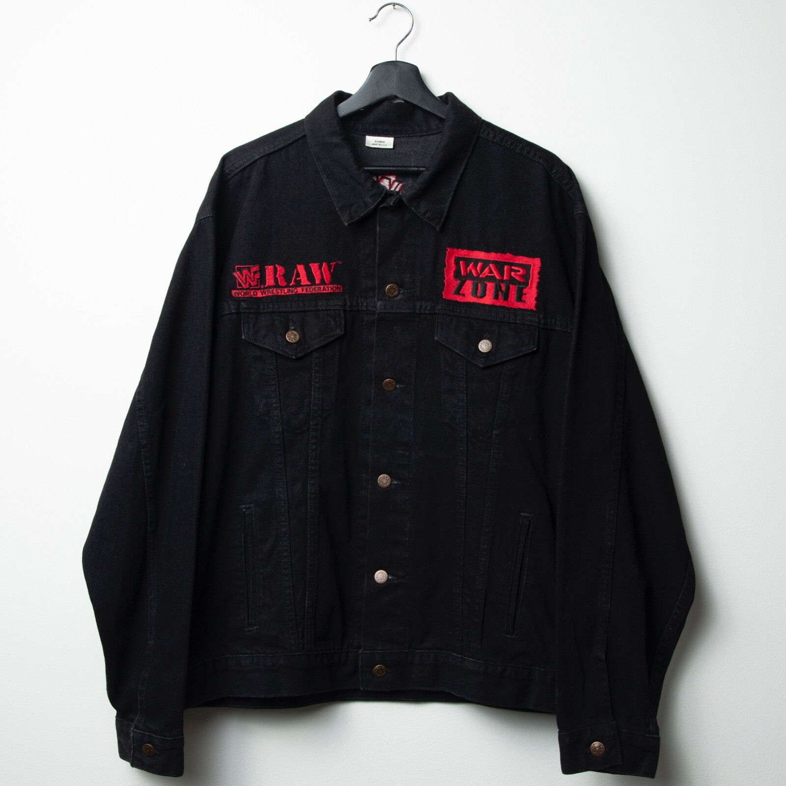 WWF MONDAY NIGHT RAW ジャケット Raw Is War Retro Varsity Jacket – Chalk Line Apparel