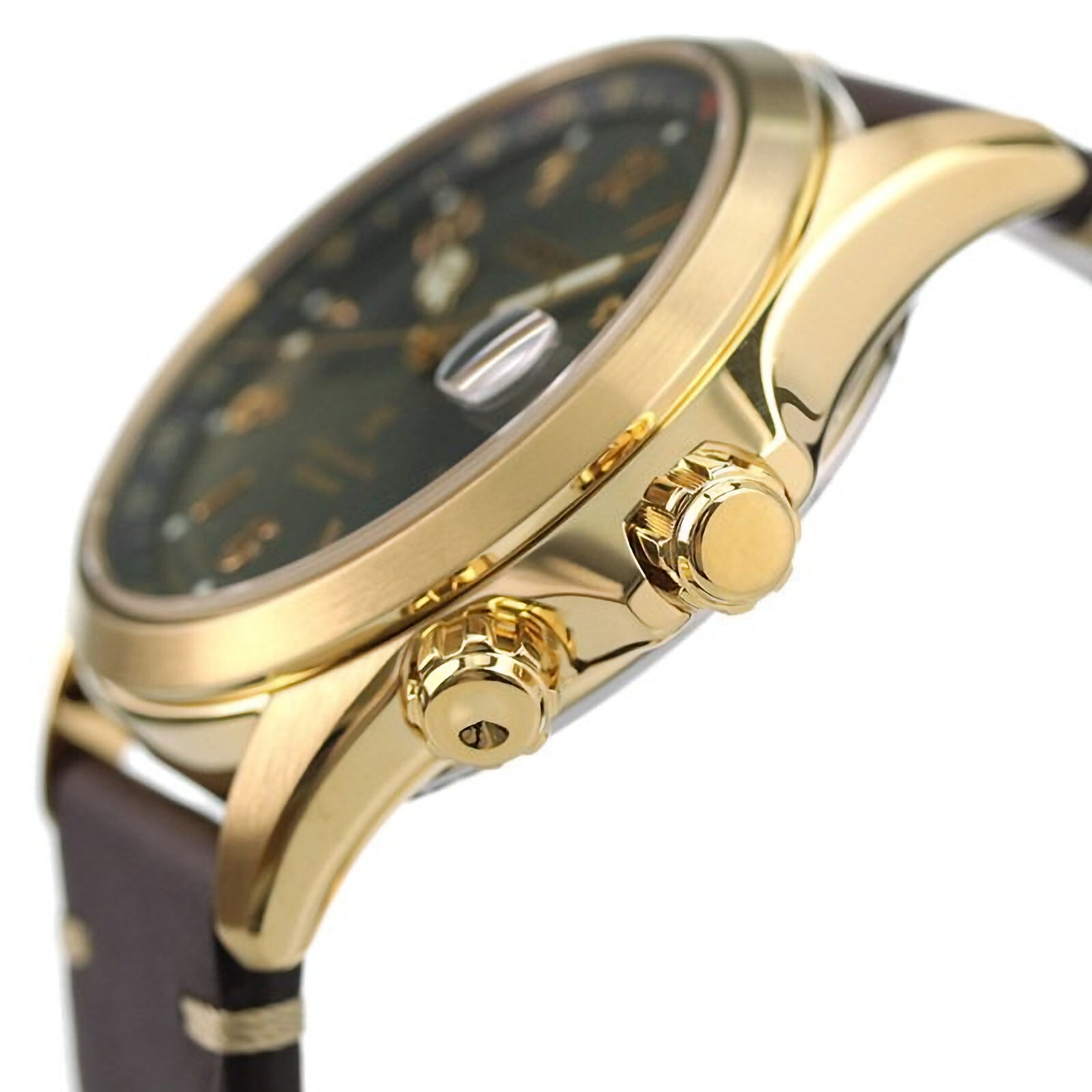 Pre-owned Seiko Prospex Alpinist Spb210j1 Automatic Green Dial Japan Made Watch Warranty