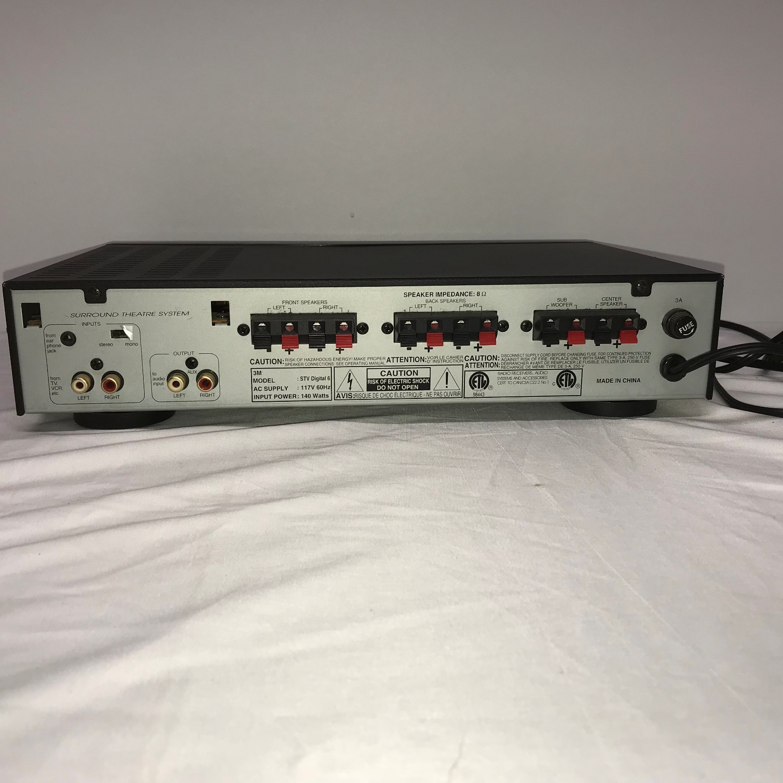 3M Dolby Surround STV Digital  6