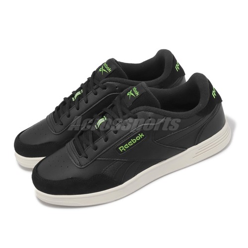 

Мужская повседневная обувь Reebok Court Advance Core Black Lime Silver LifeStyle 100033460, Черный, Court Advance