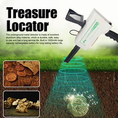 Long Range Gold Silver Detector AC100V-240V Underground Metal Scanner HD Screen