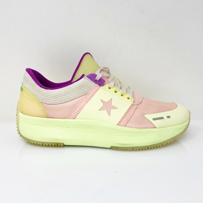 

Converse унисекс Run Star OX 163115C розовые повседневные туфли кроссовки размер M 5.5 W 7, Розовый, Run Star OX
