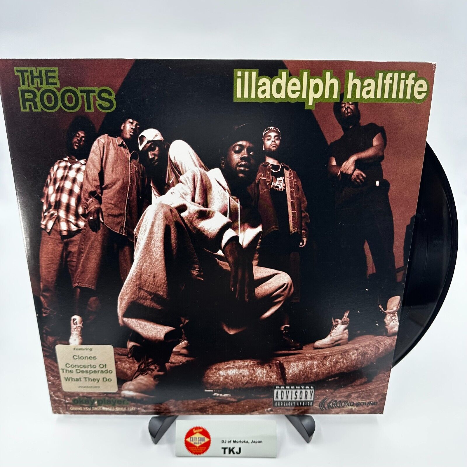 From Japan The Roots / Illadelph Halflife 1996 US 2LP Vinyl From Japan The Roots / Illadelph Halflife 1996 US 2LP Vinyl