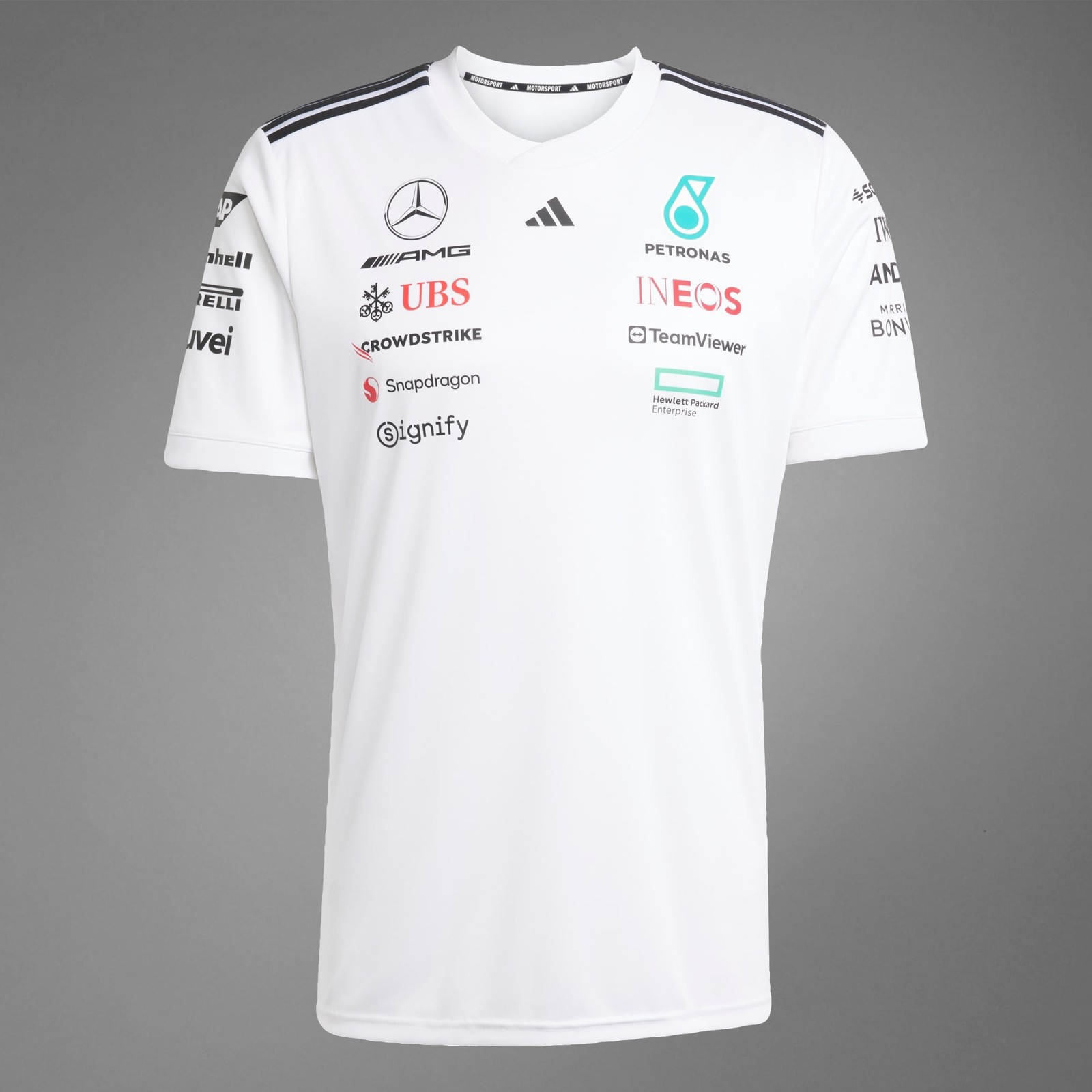 正規品 Mercedes AMG petronas adidas adidas MERCEDES - AMG PETRONAS FORMULA ONE TEAM HOOD - Black