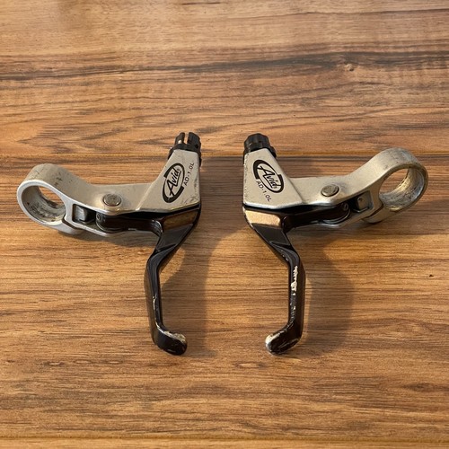 Avid AD 1.0L Linear Pull V-Brake Mechanical Disc Brake Levers Black & Silver