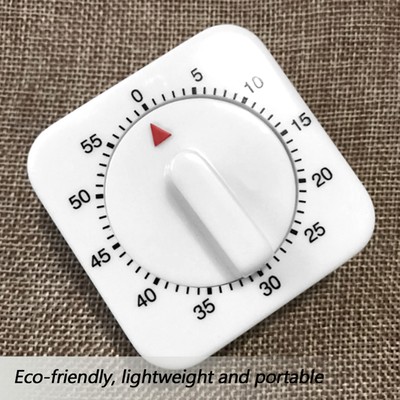 Portable 60 Minutes Count Down Mechanical Timer Baking Kitchen Cooking Tool