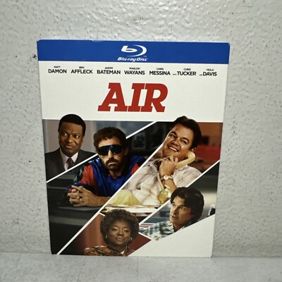 Air Blu-ray Damon Affleck Bateman Wayans Messina Tucker Davis - NEW W/slipcover