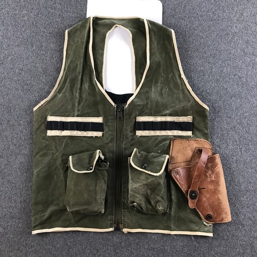 US Military Pilot Survival Vest Mens Medium Holster Conmar 40s or 50s RARE #5768