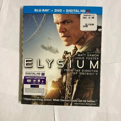 Elysium (Blu-ray, 2013)