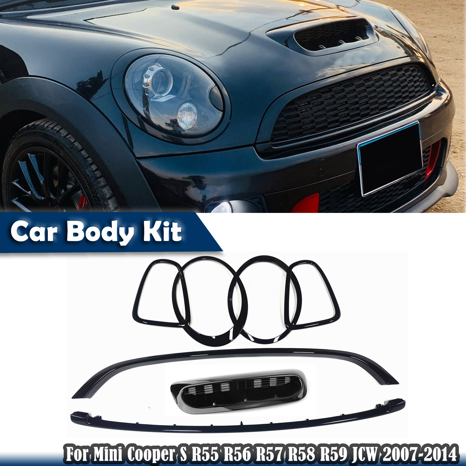 MINI JCW GP風アンダースポイラー R56 R57 R58 R59 MINI JCW GP