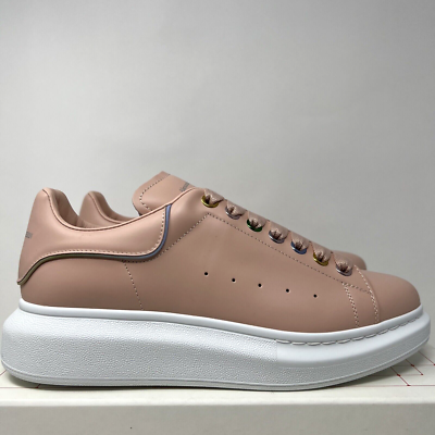 Alexander McQueen Women s Oversized Sneakers Size 41 EU 11 Beige White