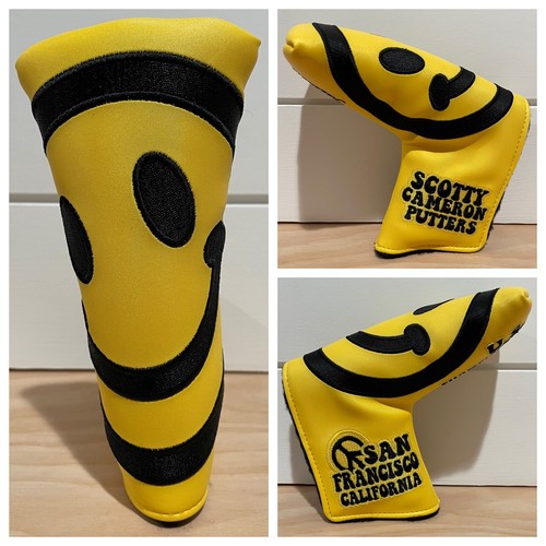 Scotty Cameron スマイリーフェイス マーカー SCOTTY CAMERON HEADCOVER 2012 US OPEN HAPPY FACE PUTTER