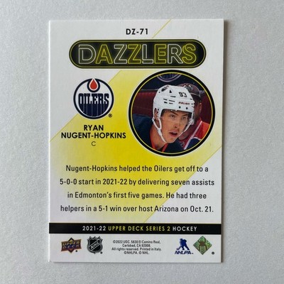 2021 Upper Deck Series 2 #DZ-71 Ryan Nugent-Hopkins Dazzlers Orange